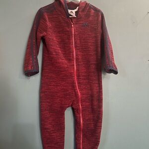 Adidas Kids Burgundy One Piece